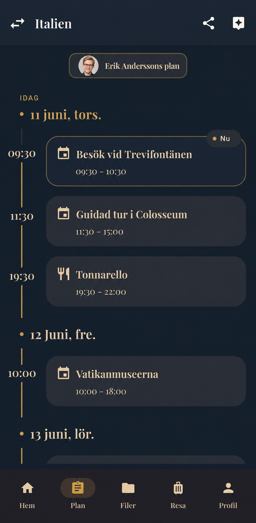Skärmbild av Travon